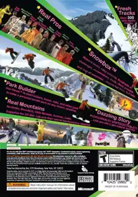 Amped 3 (USA) box cover back